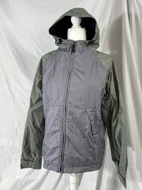 Volcom Snowboard Jacket Green/Gray M Medium